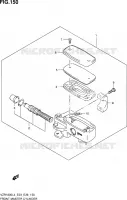 MAITRE CYLINDRE AVANT (VZR1800L4 E03) pour Suzuki INTRUDER 1800 2014