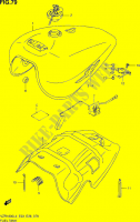 RESERVOIR D'ESSENCE (VZR1800L4 E33) pour Suzuki INTRUDER 1800 2014
