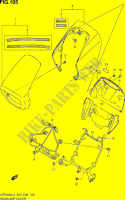 SUPPORT   CARENAGES DE PHARE (VZR1800ZL4 E33) pour Suzuki INTRUDER 1800 2014