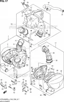 FILTRE A AIR (VZR1800BZL4 E28) pour Suzuki BOULEVARD 1800 2014