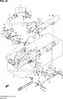 SILENCIEUX (VZR1800BZL4 E02) pour Suzuki INTRUDER 1800 2015