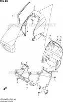SUPPORT   CARENAGES DE PHARE pour Suzuki INTRUDER 1800 2015