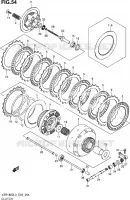 EMBRAYAGE (VZR1800ZL3 E02) pour Suzuki INTRUDER 1800 2013