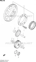 ROUE LIBRE DE DEMARREUR pour Suzuki INTRUDER 1800 2014