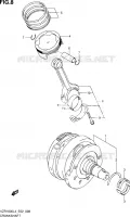 VILEBREQUIN pour Suzuki INTRUDER 1800 2014