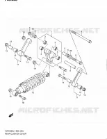 BIELLETTE D'AMORTISSEUR pour Suzuki INTRUDER 1800 2011