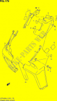 COUVERCLES DE CADRE AVANT (VZR1800L3 E02) pour Suzuki INTRUDER 1800 2013