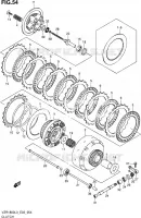EMBRAYAGE (VZR1800ZL3 E02) pour Suzuki INTRUDER 1800 2013