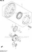 ROUE LIBRE DE DEMARREUR pour Suzuki INTRUDER 1800 2013
