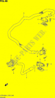 SYSTEME RECYCLAGE GAZ ECHAPPEMENT (VZR1800ZL3 E24) pour Suzuki INTRUDER 1800 2013