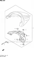 CAPOT DE SELLE (VZR1800L4 E02) pour Suzuki INTRUDER 1800 2014