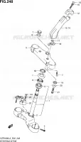 COLONNE DE DIRECTION pour Suzuki INTRUDER 1800 2013