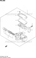 MAITRE CYLINDRE AVANT (VZR1800L3 E02) pour Suzuki INTRUDER 1800 2013
