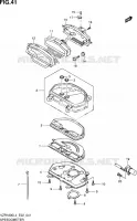 COMPTEUR (VZR1800L4 E02) pour Suzuki INTRUDER 1800 2015