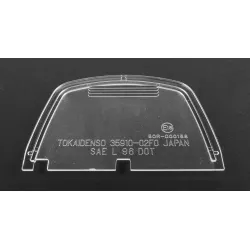 VERRE NU, FEU PLAQUE POLICE