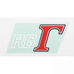 EMBLEME RG125H ROUGE/NOIR