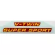 DECAL 'V-TWIN' TL1000SV ROUGE<br />EMBLEM